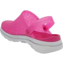 Skechers Go Walk 5 Ocean Foamie Water Sandals - Womens Pink -Rogan‘s Shoes shop SK 111148 PNK3