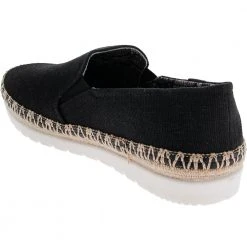Skechers Flexpadrille Darkhorse Lifestyle Shoes - Womens Black -Rogan‘s Shoes shop SK 113091 BLK3