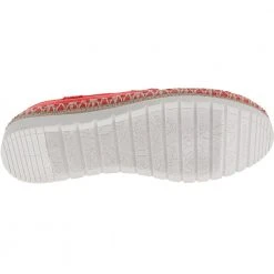 Skechers Flexpadrille Darkhorse Lifestyle Shoes - Womens Coral -Rogan‘s Shoes shop SK 113091 RED4