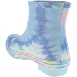 Skechers Rain Check Double Rainbow Rain Boots - Womens Pink Multi -Rogan‘s Shoes shop SK 113385 MLT3