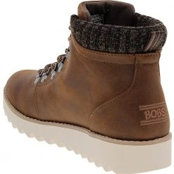 Skechers Mountain Kiss Hiking Boots - Womens Brown -Rogan‘s Shoes shop SK 113425 BRN3