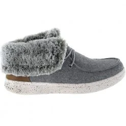 Skechers Bobs Skipper Cotton Ta Casual Boots - Womens Grey