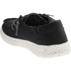 Skechers Bobs Skipper Tide Pool Womens Lifestyle Shoes Black -Rogan‘s Shoes shop SK 113448 BLK3