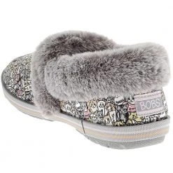 Skechers Too Cozy Purrfect Storm Slippers - Womens Grey -Rogan‘s Shoes shop SK 113478 GRY3