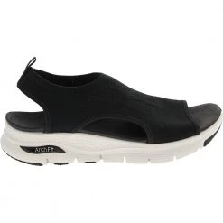 Skechers Arch Fit City Catch Womens Sandals Black White