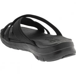 Skechers Flex Appeal 2.5 Start Up 2.0 Womens Sandals Black -Rogan‘s Shoes shop SK 119248 BLK3