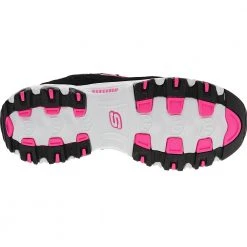 Skechers Dlites Me Time Lifestyle Shoes - Womens Black Pink -Rogan‘s Shoes shop SK 11936 XPK4
