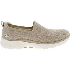 Skechers Go Walk 6 Clear Virtue Walking Shoes - Womens Natural