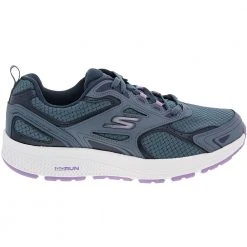 Skechers Go Run Consistant Running Shoes - Womens Blue Purple