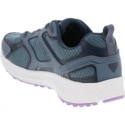 Skechers Go Run Consistant Running Shoes - Womens Blue Purple -Rogan‘s Shoes shop SK 128075 BLU3