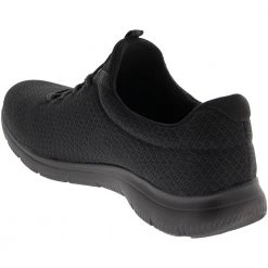 Skechers Summits Lifestyle Shoes - Womens Black -Rogan‘s Shoes shop SK 12980 BLK3