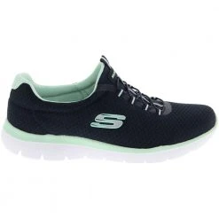 Skechers Summits Lifestyle Shoes - Womens Navy Aqua