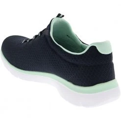 Skechers Summits Lifestyle Shoes - Womens Navy Aqua -Rogan‘s Shoes shop SK 12980 NVY3