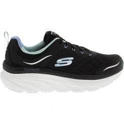 Skechers Dlux Walker Infinite M Walking Shoes - Womens Black Blue