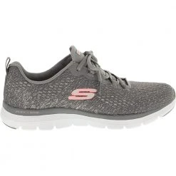 Skechers Flex Appeal 4 Vividspi Lifestyle Shoes - Womens Grey