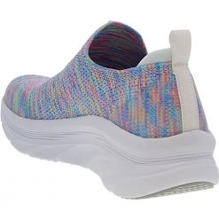 Skechers D'Lux Walker Rainbow Sky Walking Shoes - Womens White Multi -Rogan‘s Shoes shop SK 149367 WMT3