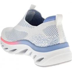 Skechers Arch Fit Glide-Step Womens Lifestyle Shoes - Womens White Multi -Rogan‘s Shoes shop SK 149387 WMT3