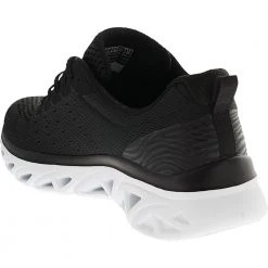 Skechers Glide Step Sport New Facets Womens Lifestyle Shoes Black White -Rogan‘s Shoes shop SK 149556 BWH3