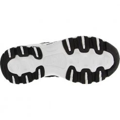 Skechers D'Lites Arch Fit Better Me Womens Lifestyle Shoes Black White -Rogan‘s Shoes shop SK 149800 BWH4