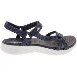 Skechers On The Go 600 Brillian Slide Sandals - Womens Navy
