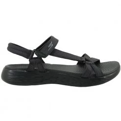 Skechers On The Go 600 Brillian Slide Sandals - Womens Black Black