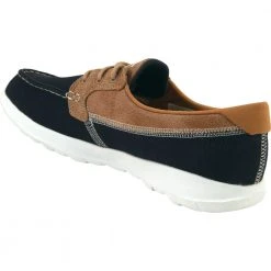 Skechers Go Walk Lite Walking Shoes - Womens Navy -Rogan‘s Shoes shop SK 15430 NVY3