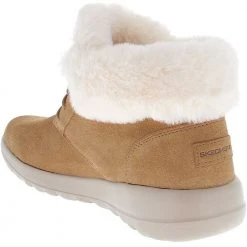 Skechers On The Go Joy Lush Casual Boots - Womens Chestnut -Rogan‘s Shoes shop SK 15506 CHE3