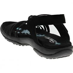 Skechers Reggae Slim Takes Two Sandals - Womens Black Black -Rogan‘s Shoes shop SK 163112 XXX3