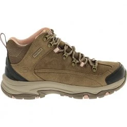 Skechers Trego Alpine Trail Waterproof Hiking Shoes - Womens Brown