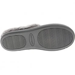 Skechers Cozy Campfire Sweater Slippers - Womens Grey -Rogan‘s Shoes shop SK 167225 GRY4