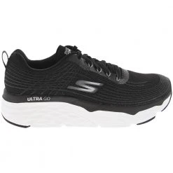 Skechers Max Cushion Elite Walking Shoes - Womens Black White