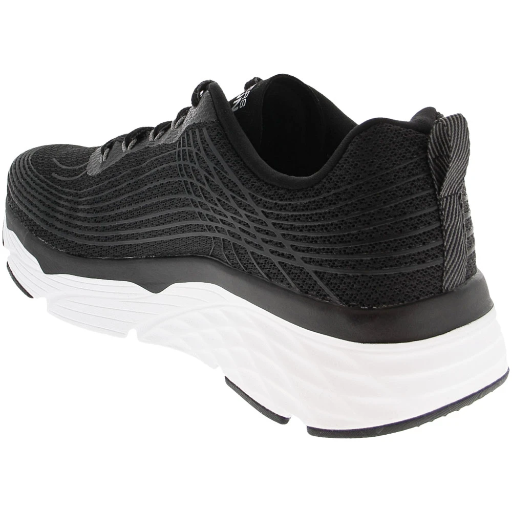 Skechers Max Cushion Elite Walking Shoes - Womens Black White 3 Skechers Max Cushion Elite Walking Shoes - Womens Black White - Image 3