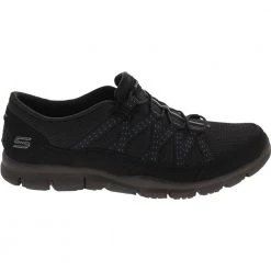 Skechers Gratis Strolling Lifestyle Shoes - Womens Black