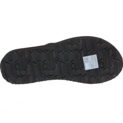 Skechers Meditation Daisy Delig Flip Flops - Womens Black -Rogan‘s Shoes shop SK 31559 BLK4