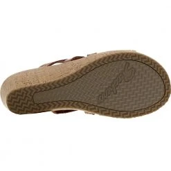 Skechers Beverlee Sandals - Womens Brown -Rogan‘s Shoes shop SK 31714 BRN4