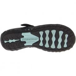 Skechers Trailway Reggae Flip Flops - Womens Black -Rogan‘s Shoes shop SK 40798 BLK4