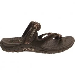 Skechers Trailway Reggae Flip Flops - Womens Chocolate