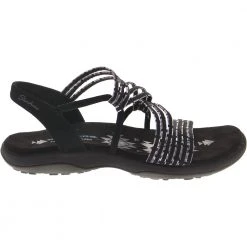 Skechers Reggae Slim Stretch Sandals - Womens Black
