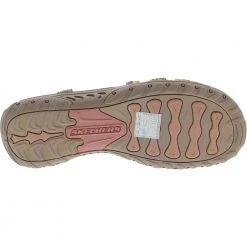 Skechers Reggae Sew Me Sandals - Womens Taupe -Rogan‘s Shoes shop SK 41113 TPE4