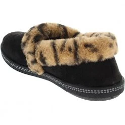 Skechers Cozy Campfire Frisky Slippers - Womens Black Leopard 6 Skechers Cozy Campfire Frisky Slippers - Womens Black Leopard -Rogan‘s Shoes shop SK 44355 XLP3