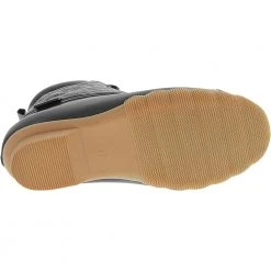 Skechers Pond Lil Puddles Rubber Boots - Womens Black Grey -Rogan‘s Shoes shop SK 44376 XGY4