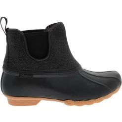 Skechers Pond Staying Dry Rubber Boots - Womens Black Charcoal