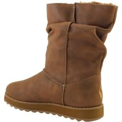 Skechers Keepsakes 2 Upland Winter Boots - Womens Chestnut -Rogan‘s Shoes shop SK 44613 TAN3