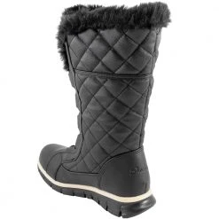 Skechers Synergy Real Estate Winter Boots - Womens Black -Rogan‘s Shoes shop SK 44993 BLK3