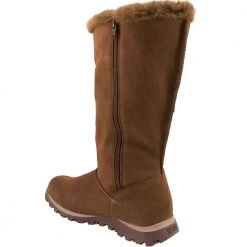 Skechers Grand Jams Winter Boots - Womens Brown -Rogan‘s Shoes shop SK 48744 BRN3