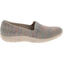 Skechers Reggae Fest Wicker Slip On Casual Shoes - Womens Taupe