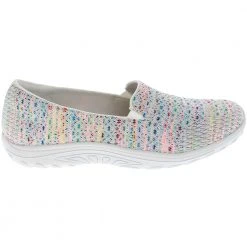 Skechers Reggae Fest Wicker Slip On Casual Shoes - Womens White
