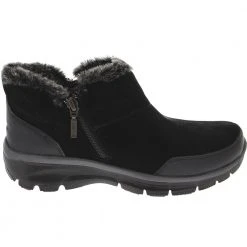 Skechers Easy Going Zip It Casual Boots - Womens Black