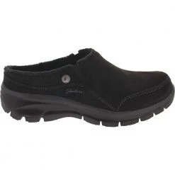 Skechers Easy Going Latte Slip On Casual Shoes - Womens Black