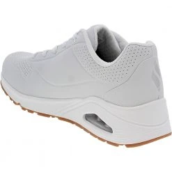 Skechers Uno Stand On Air Lifestyle Shoes - Womens White -Rogan‘s Shoes shop SK 73690 WHT3